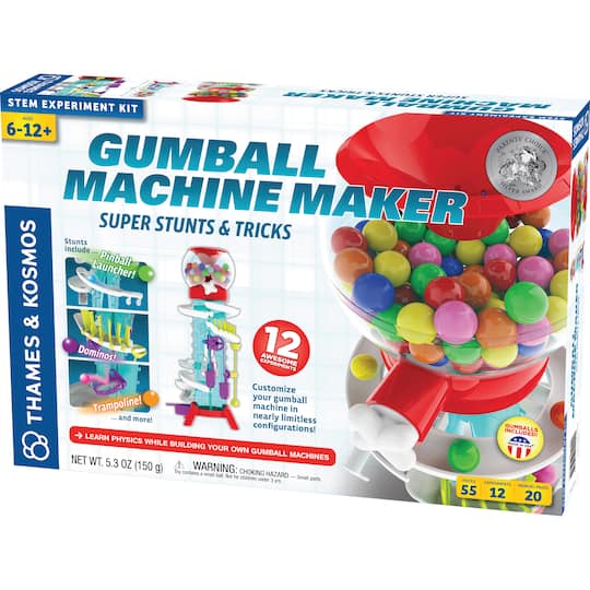 Thames & Kosmos Gumball Machine Maker Super Stunts & Tricks Kit By Thames And Kosmos | Michaels®